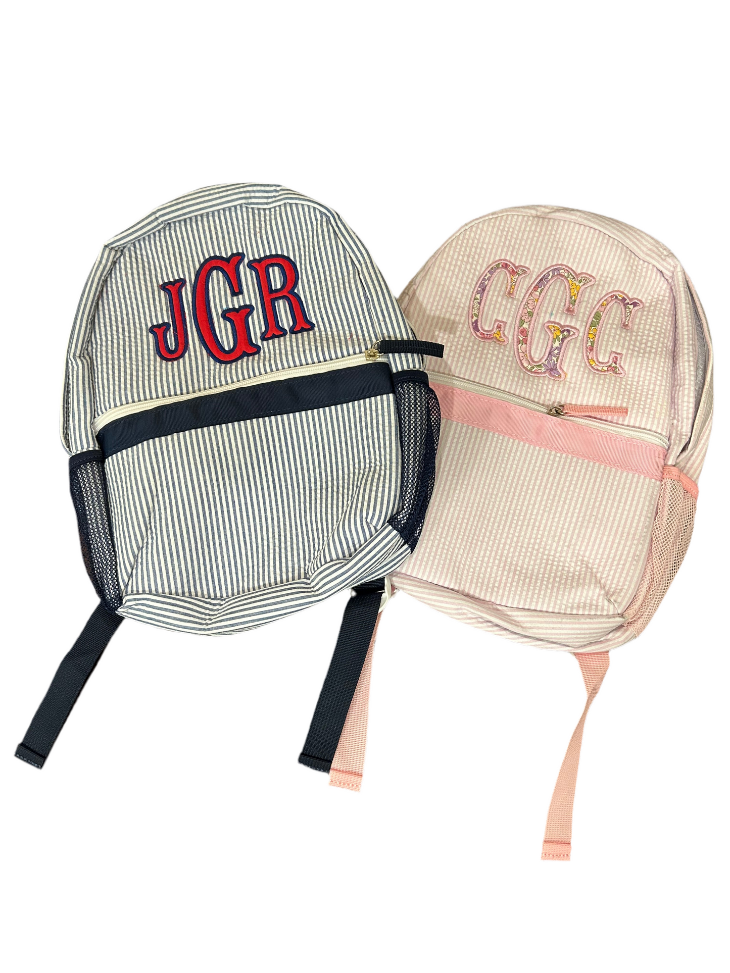 Toddler Backpack Seersucker