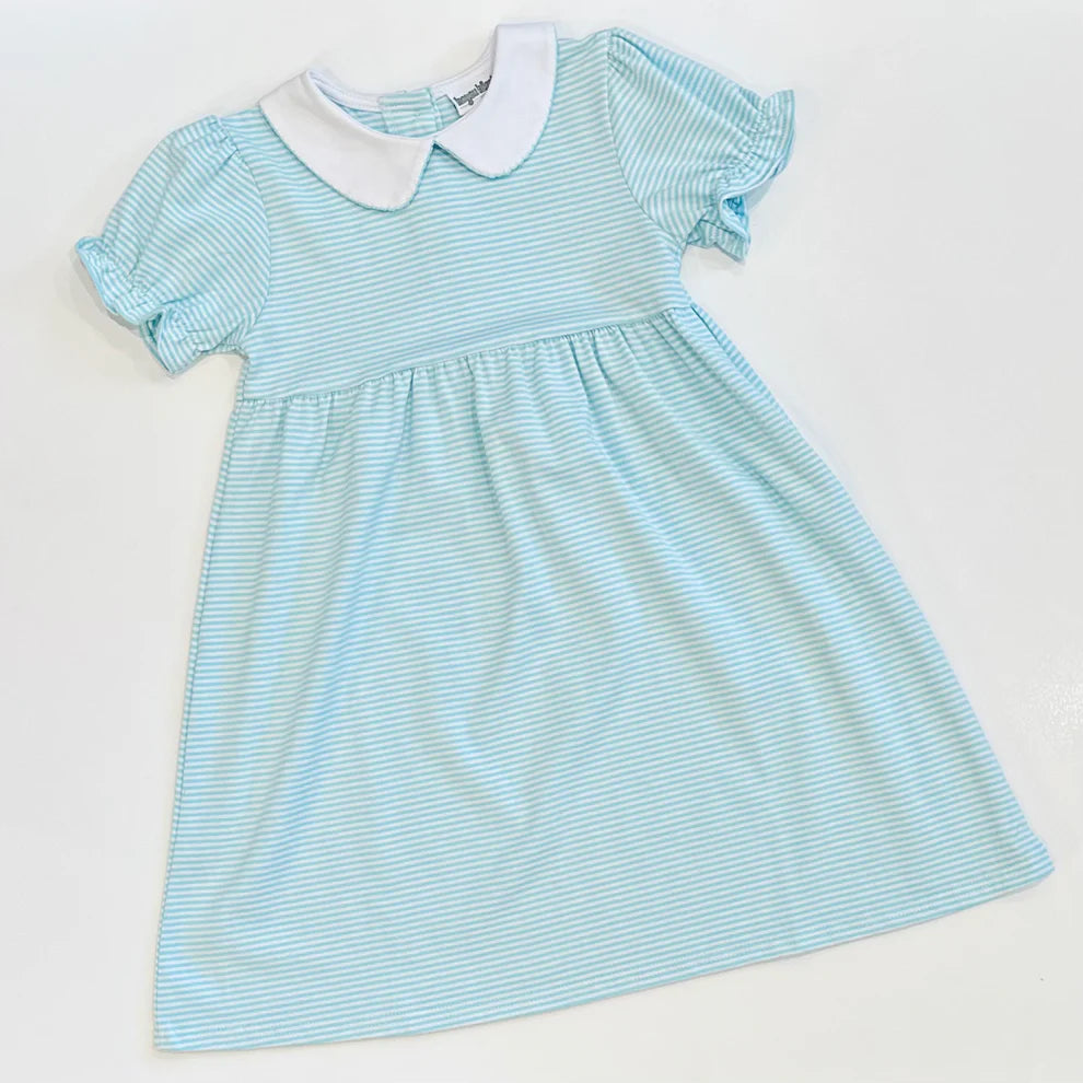 Striped Peter Pan Collar Dress