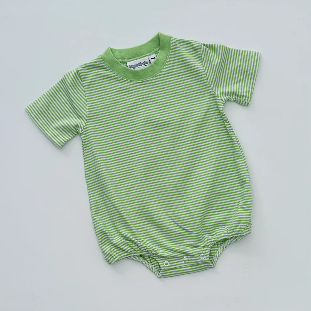 Striped Short Sleeved Bubble