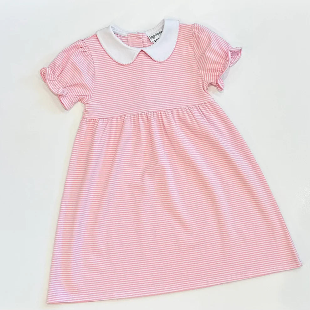 Striped Peter Pan Collar Dress