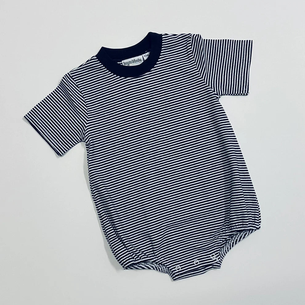 Striped Short Sleeved Bubble