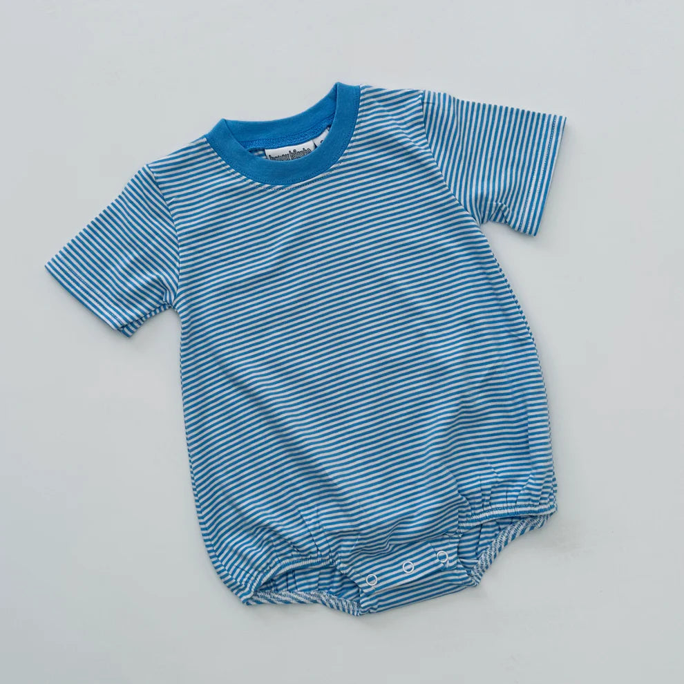 Striped Short Sleeved Bubble