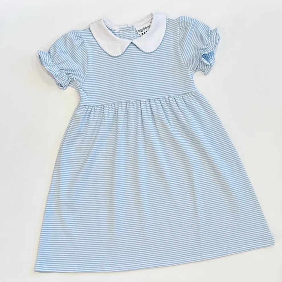 Striped Peter Pan Collar Dress