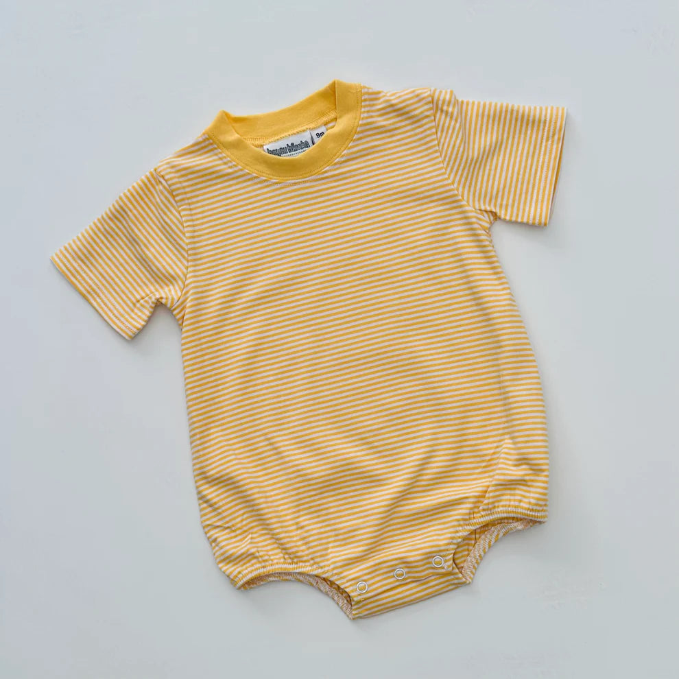 Striped Short Sleeved Bubble
