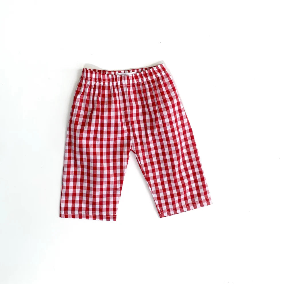 Gingham Pants