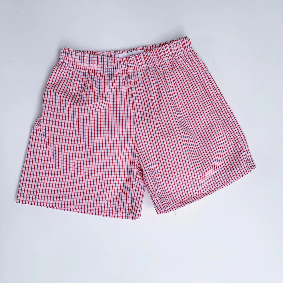 Windowpane Shorts