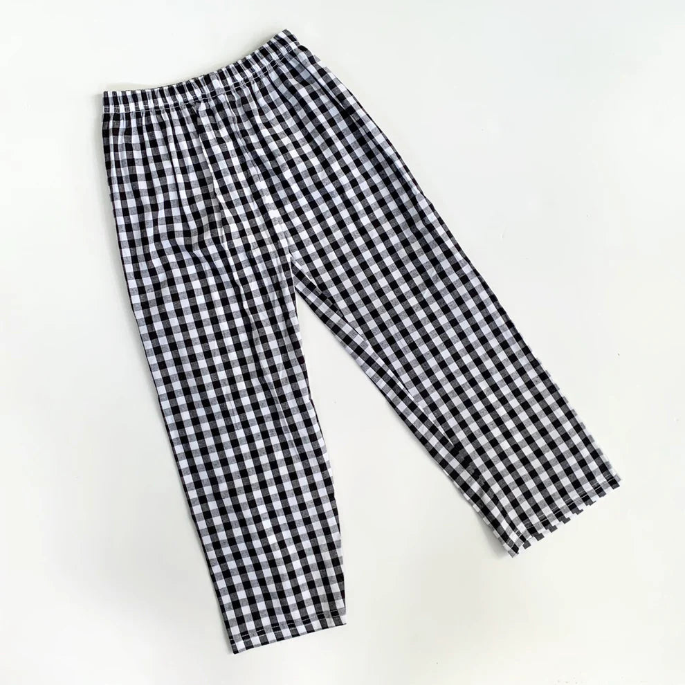 Gingham Pants