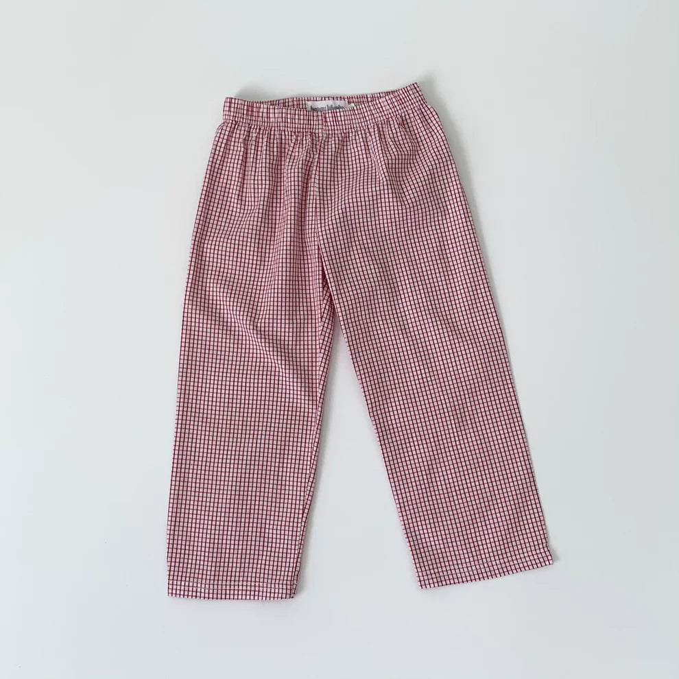 Windowpane Pants
