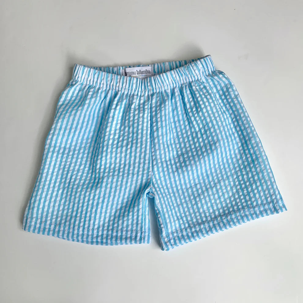 Seersucker Shorts