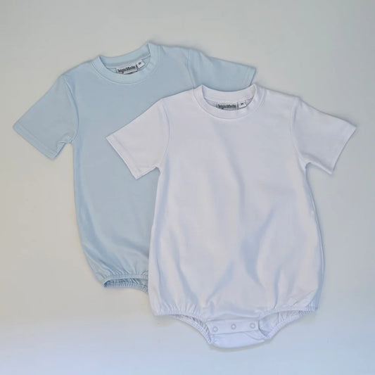 Solid short sleeved bubble