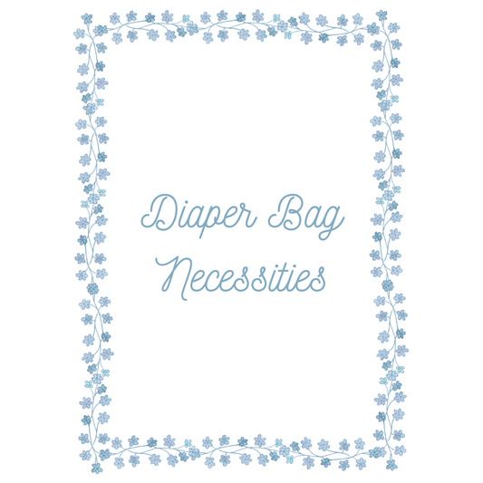 Diaper Bag Necessities