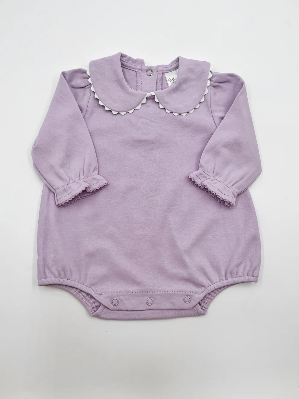 Long Sleeved Scalloped Collar Bubble