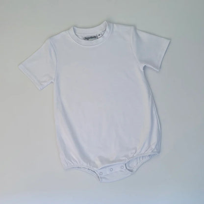 Solid short sleeved bubble