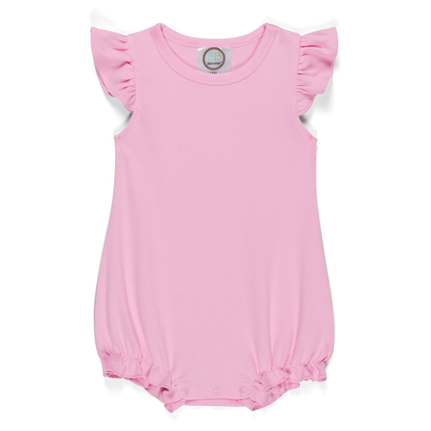 Solid Bubble with Flutter Sleeve