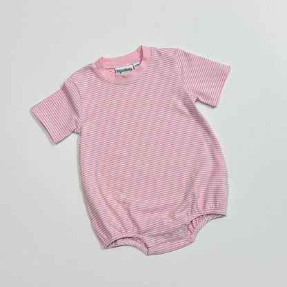 Striped Short Sleeved Bubble