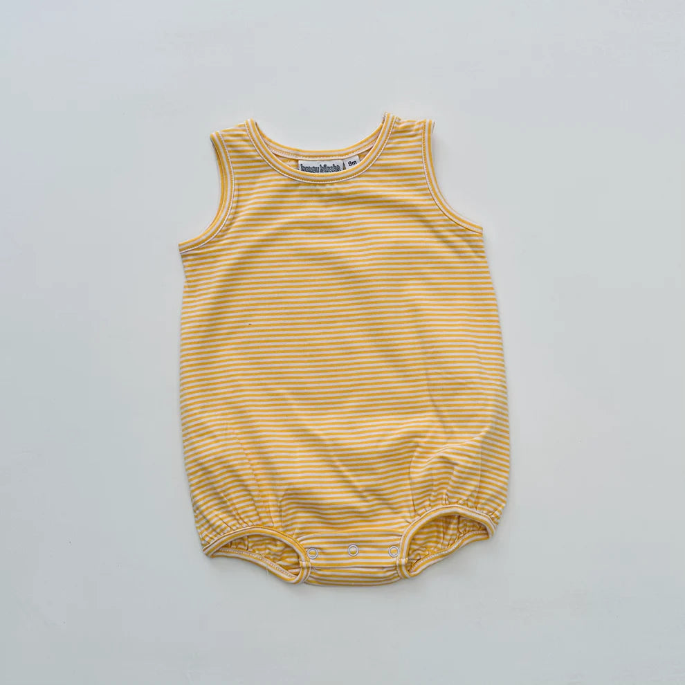 Striped Sleeveless Bubble