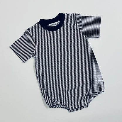 Striped Short Sleeved Bubble