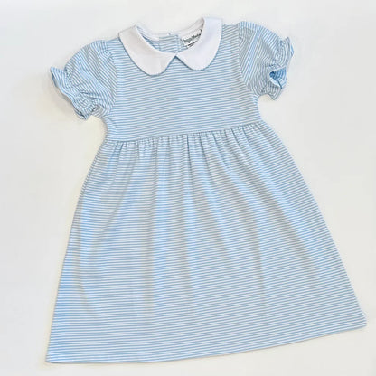 Striped Peter Pan Collar Dress