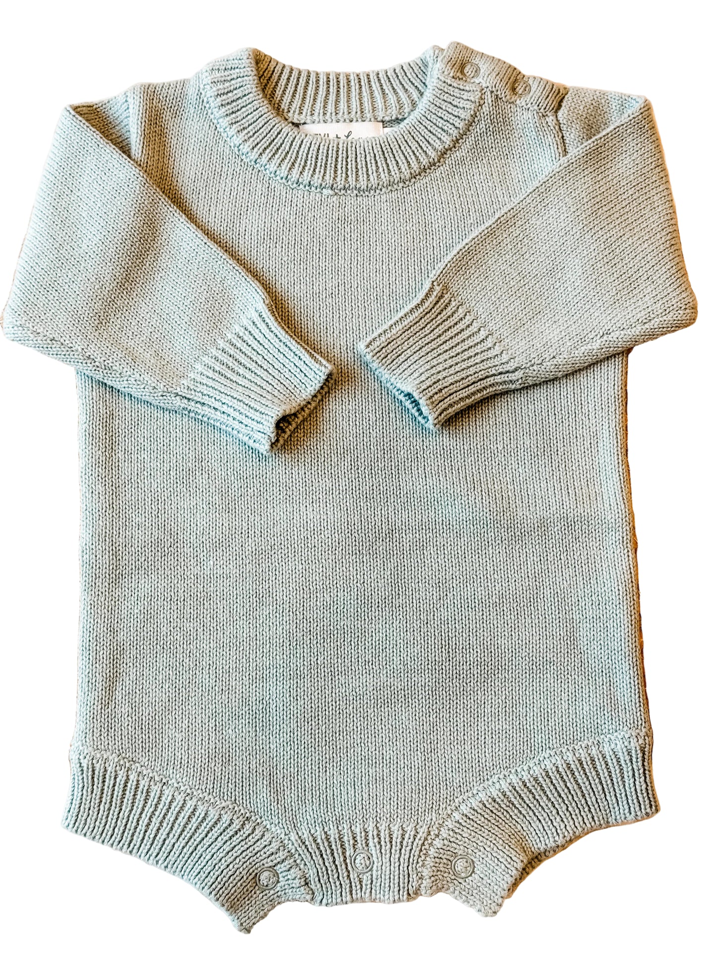 Knit Plain Romper