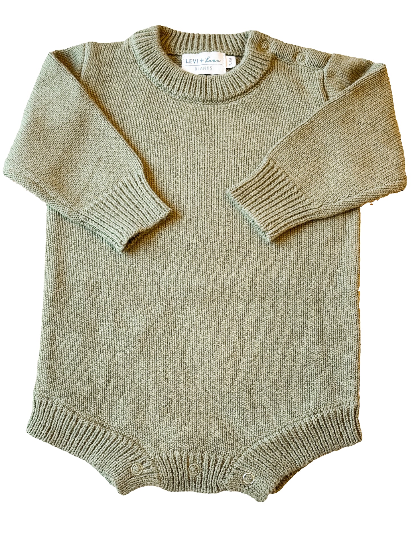 Knit Plain Romper