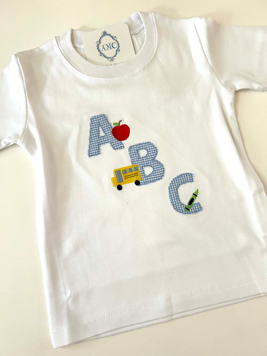 ABC Applique Shirt