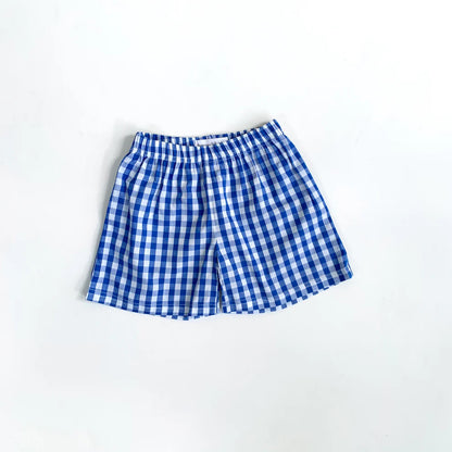 Gingham Shorts