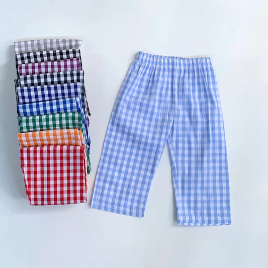Gingham Pants