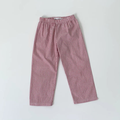 Windowpane Pants